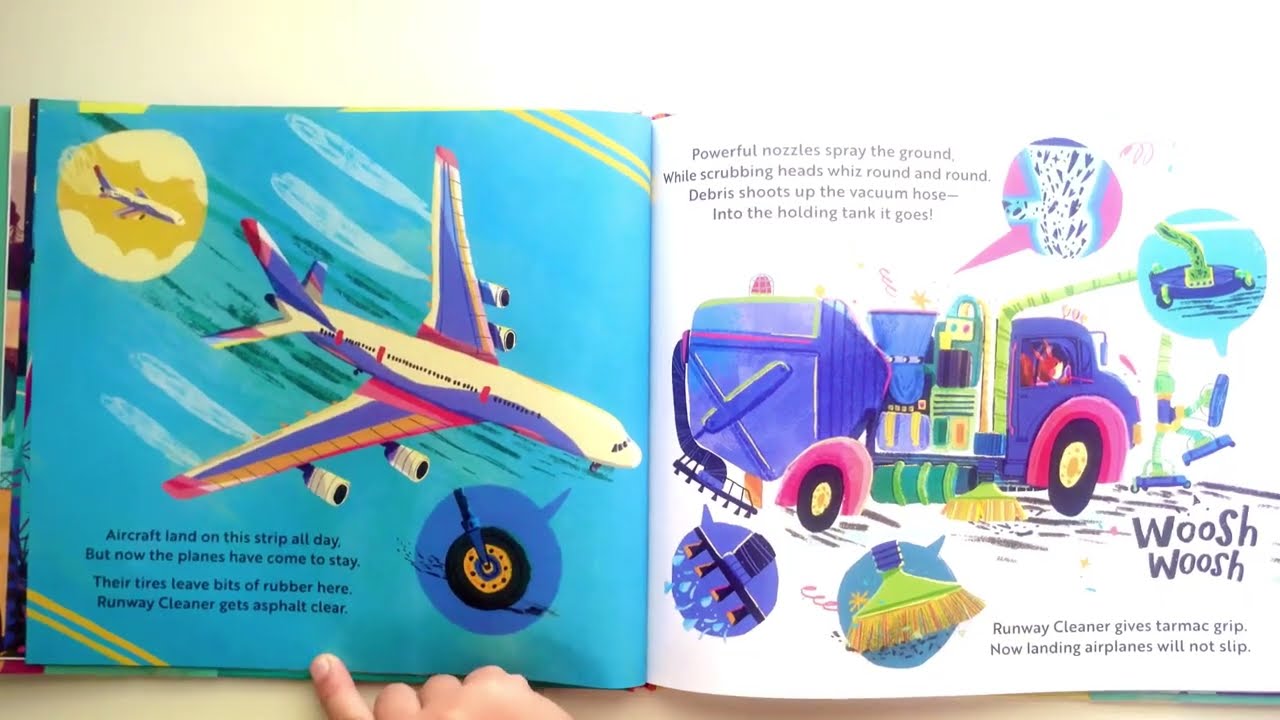 Goodnight Airport ✈️🌙 | Bedtime Story with Gabriel 📖✨ - YouTube