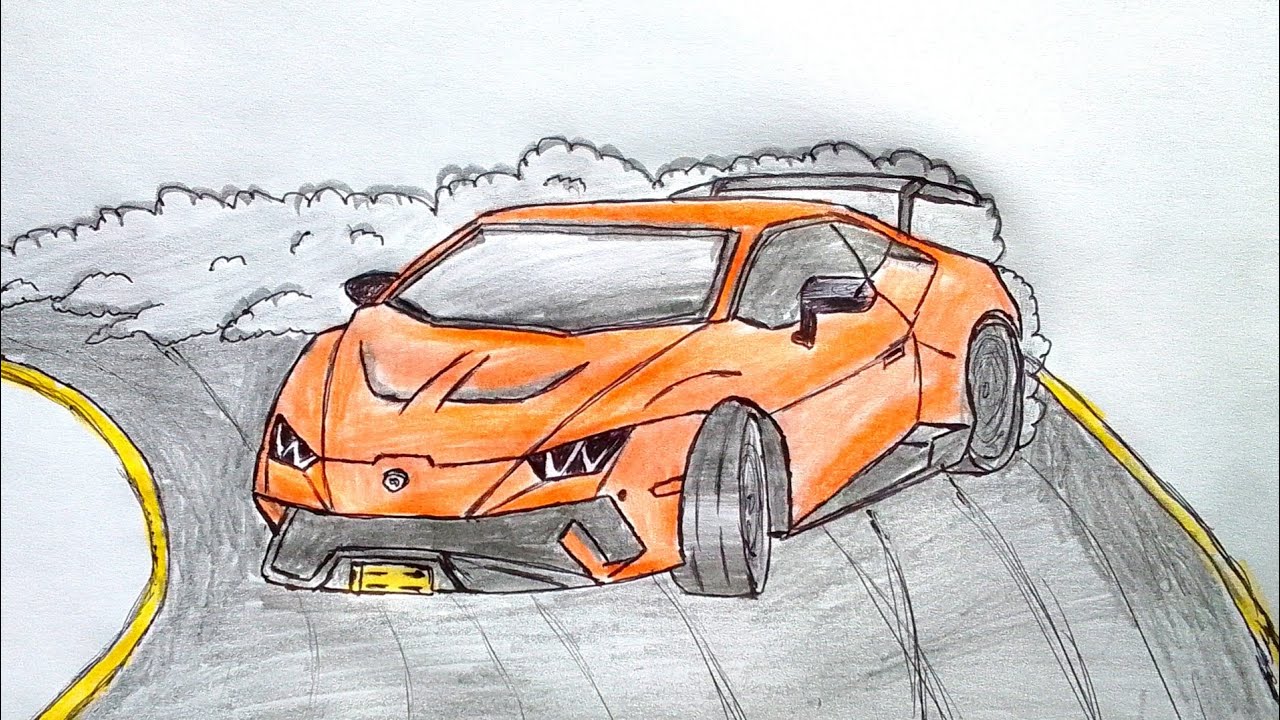  I Drifted a Lamborghini Huracan With a Pencil