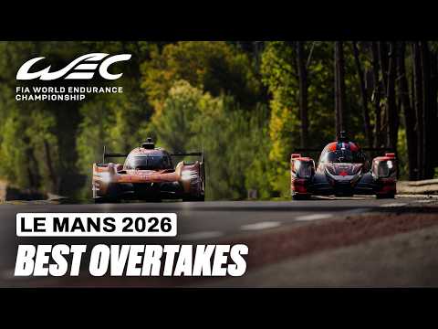 10 of the BEST Overtakes from Le Mans 2026 | 24 Hours of Le Mans 2026 | FIA WEC