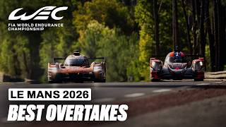 10 of the BEST Overtakes from Le Mans 2026 | 24 Hours of Le Mans 2026 | FIA WEC