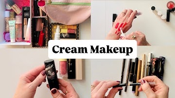 Mini Declutter & Every Cream Product in my Makeup Inventory 2025 💄🧴✨💕