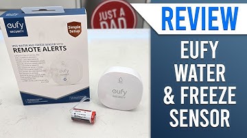 eufy Security Water and Freeze Sensor Alarm SET UP UNBOXING & REVIEW