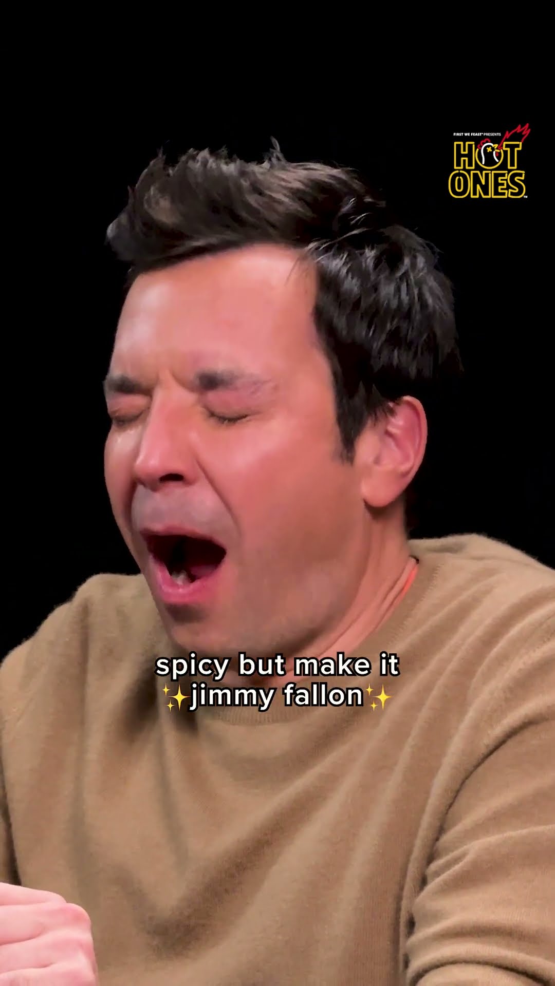 Before and After: Jimmy Fallon on Hot Ones ?