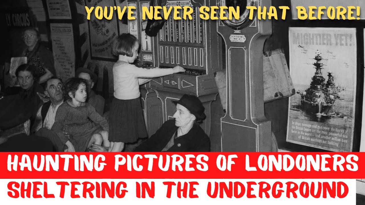 Haunting pictures of Londoners sheltering in the Underground! You've ...