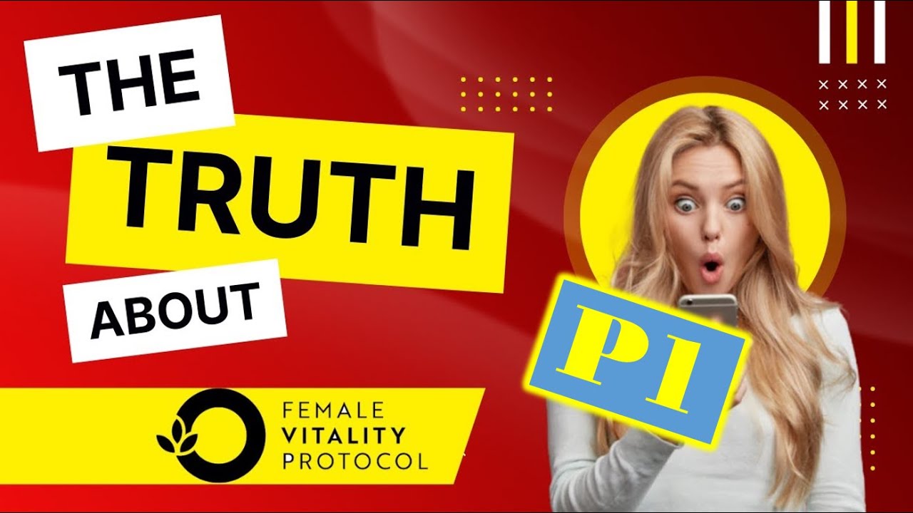 Female Vitality Protocol Review  SCAM OR LEGIT? P1