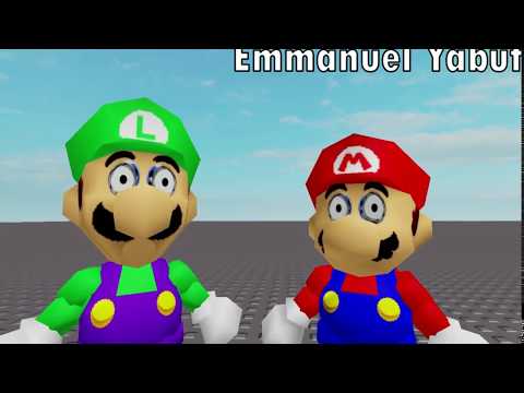 Smg4 3 Mil Fan Collab Submission Mario In Roblox A Roblox Short By Emmanuel Yabut - luigi smg4 roblox