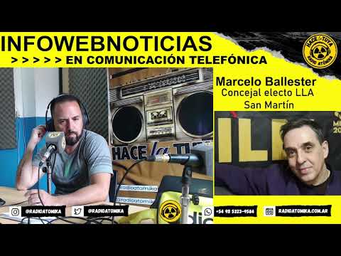 Marcelo Ballester 29/11/23 - Entrevista de Adrián Cordara en Infowebnoticias RADIO