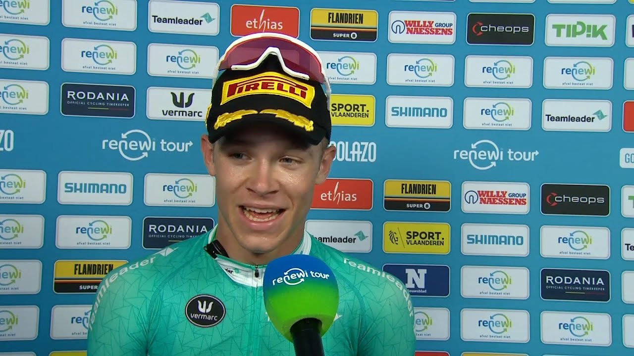 Renewi Tour 2024 | Stage 3 | Stage Winner Jonathan Milan: "Proud of the team"