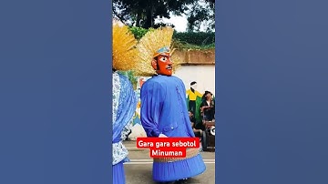 Ondel-ondel kembar Betawi ~ Gara gara sebotol minuman #shorts #ondelondel