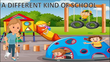 A different kind of school class 6 english honeysuckle animated video in hindi with full explanation