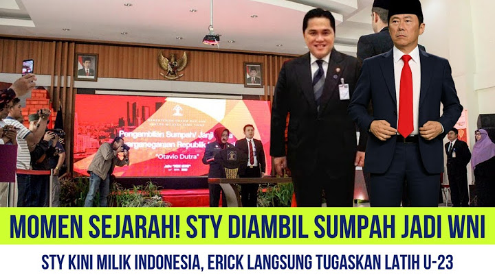 FULL SENYUM SHIN TAE YOUNG RESMI JADI WNI, AWAK MEDIA YANG SEDANG MELIPUT LANGSUNG MENANGIS HISTERIS