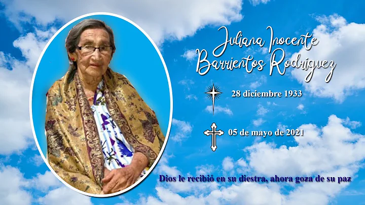 Entierro Doa Julia Barrientos