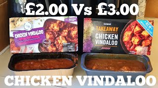 CHICKEN VINDALOO Comparison review HERON Vs ICELAND