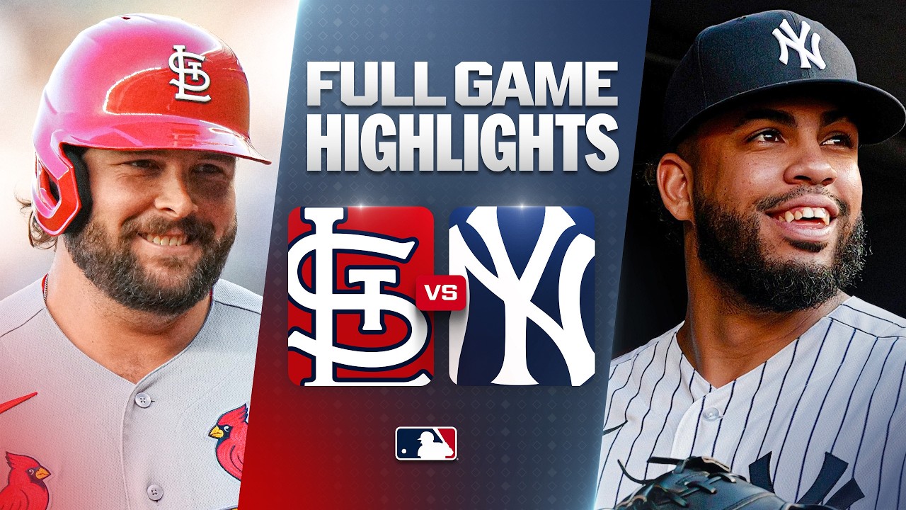 [MLB] 세인트루이스 카디널스 vs 뉴욕 양키스 경기 하이라이트