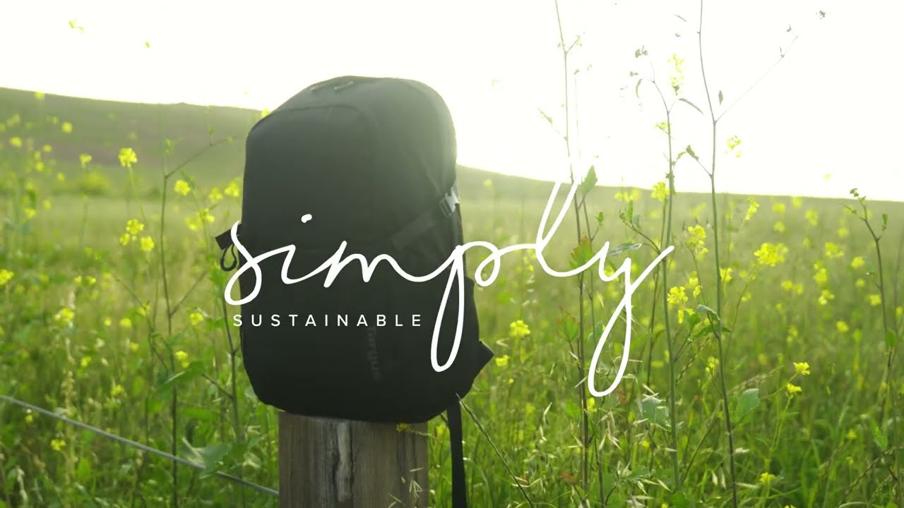 Practical & Sustainable Style: Targus EcoSmart ® Zero Waste Backpack