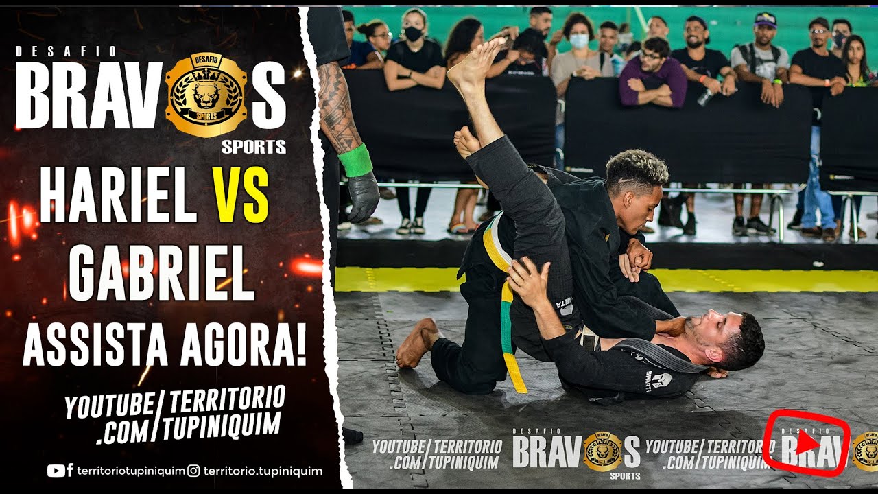 Gabriel vs Hariel - Copa Bravos Jiu-Jitsu