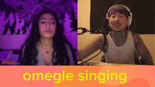I sang my song to her and... | Omegle Singing Reactions Ep. 30