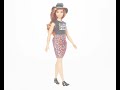 Barbie fashionistas lovin leopard barbie doll curvy