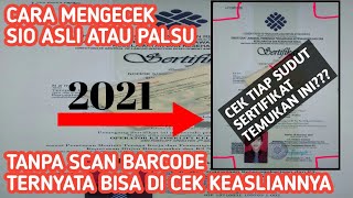 Cara Mengecek Sio forklift asli atau palsu online