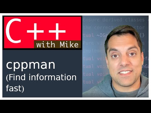 cppman | Modern Cpp Series Ep. 57