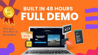 Won an AI Hackathon in 48 Hours | Built TravelEase with GenAI 🏆 Information