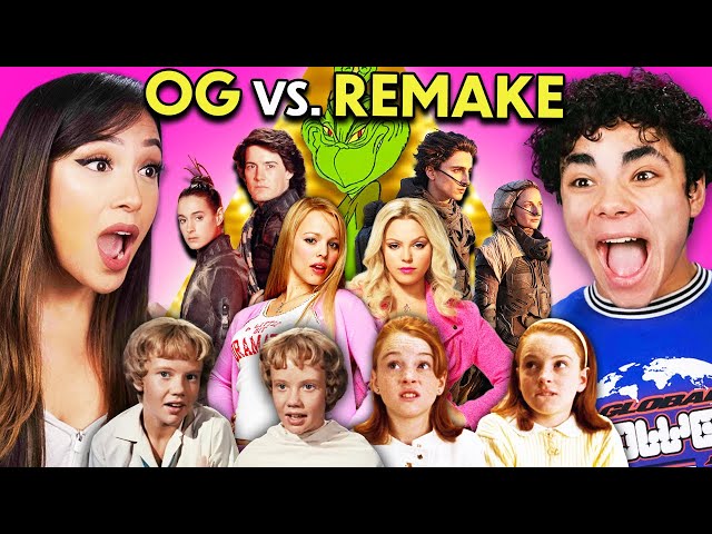 Are Remakes Better Than The Originals? Teens & Millennials Decide Which Is Best! class=