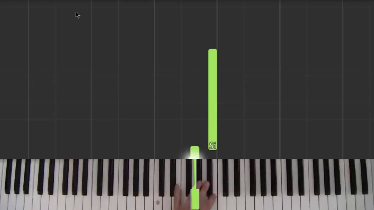 Mistral Gagnant - Cours de piano pour débutants - Leçon 2