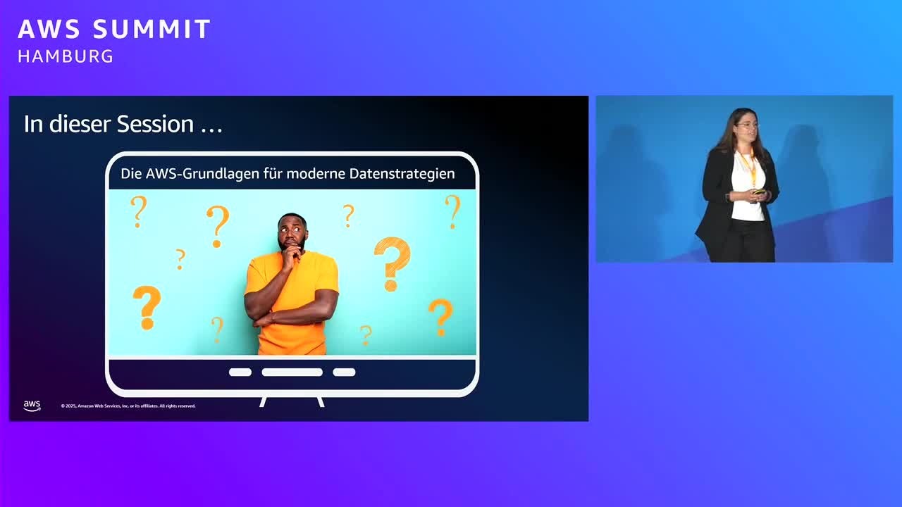 AWS Summit Hamburg 2025 - Moderne Datenstrategie für den Öffentlichen Sektor