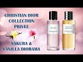 NEW VANILLA DIORAMA & SAKURA CHRISTIAN DIOR l FRUITY FLORAL  BOOZY VANILLA l PERFUME COLLECTION 2022