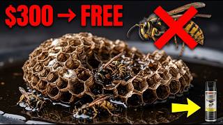 Exterminators Charge $300 to Kill Wasp Nests — I'll Show You for Free