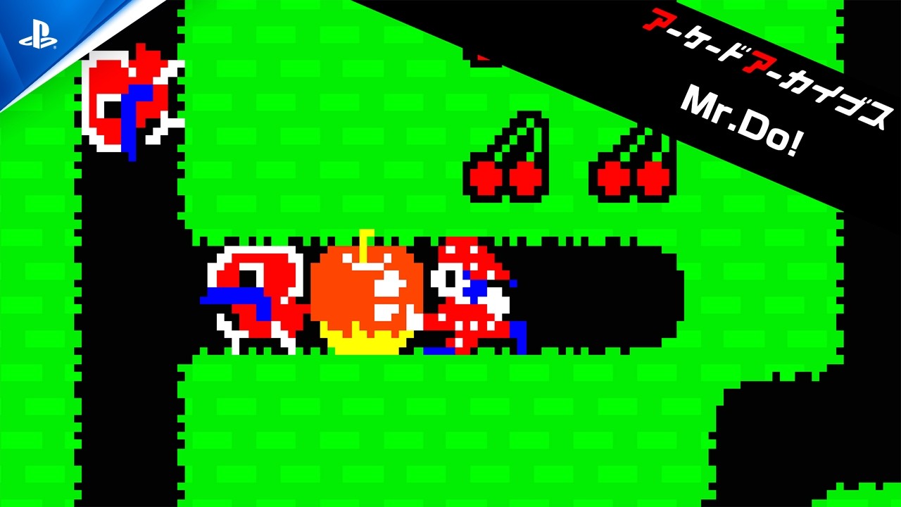 『アーケードアーカイブス Mr.Do!』配信開始！