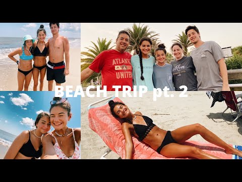 VLOG: beach days, fro-yo, unpacking!