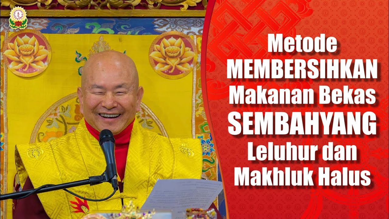 25-10-2020 Metode Membersihkan Makanan Bekas Sembahyang Leluhur dan Makhluk Halus 要清淨食物可唸清淨咒及觀想本尊放光