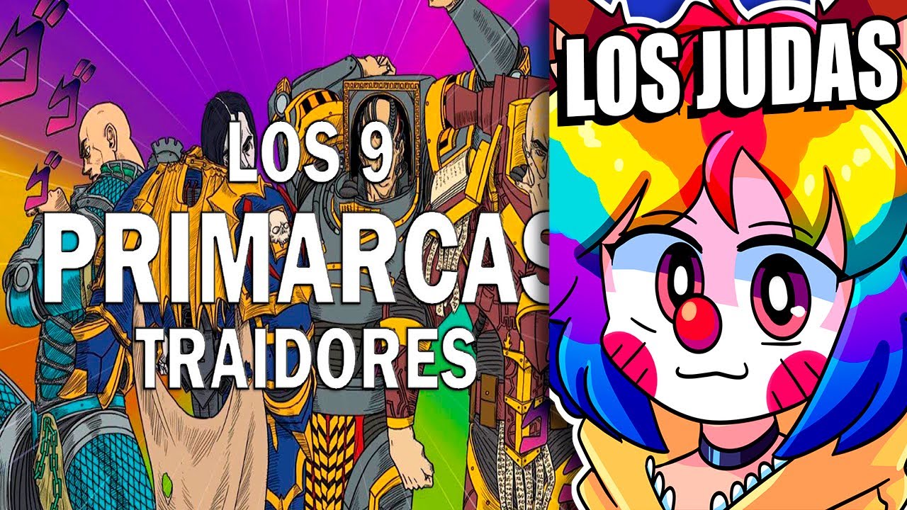 La historia de los 9 Primarcas traidores de Warhammer 40k | Zedrak REACCIONA a 3Huntle0