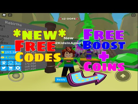 New Free Codes Oofing Legends Gives Free Boost Free Coins Roblox Gameplay Youtube - x2 exp booster roblox