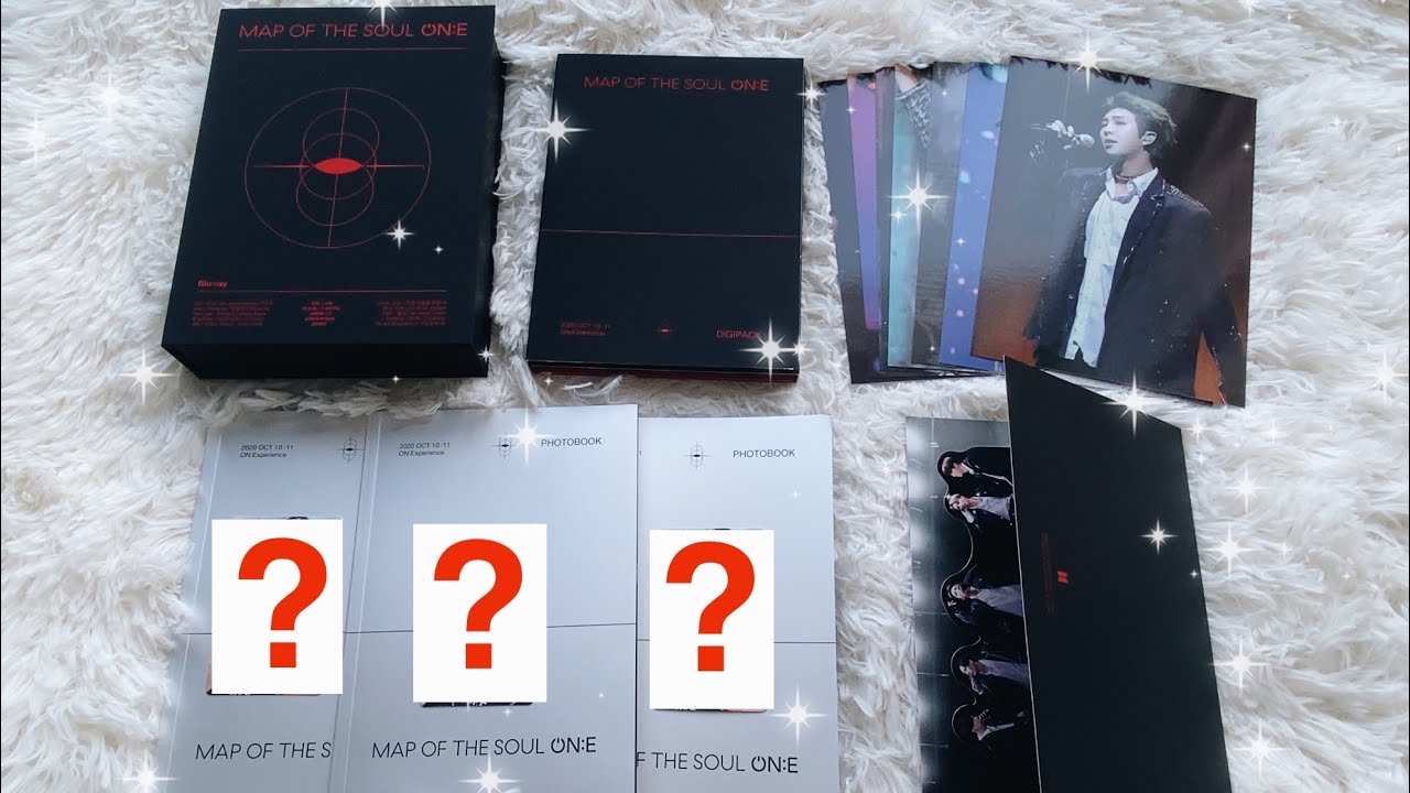 BTS Unboxing - Bluray Map of the Soul (MOTS) ON:E Online Concert