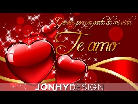 Tutorial Photoshop - Postal para el dia de San Valentin