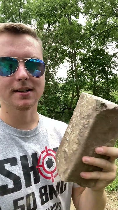 How Many Bricks Does It Take To Stop A 17HMR shorts fyp gun how-many-bricks-does-it-take-to-stop-a-17hmr-shorts-fyp-gun