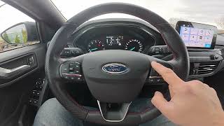How to Find and Reset Trip Odometer in Ford Focus IV ( 2018 - now )