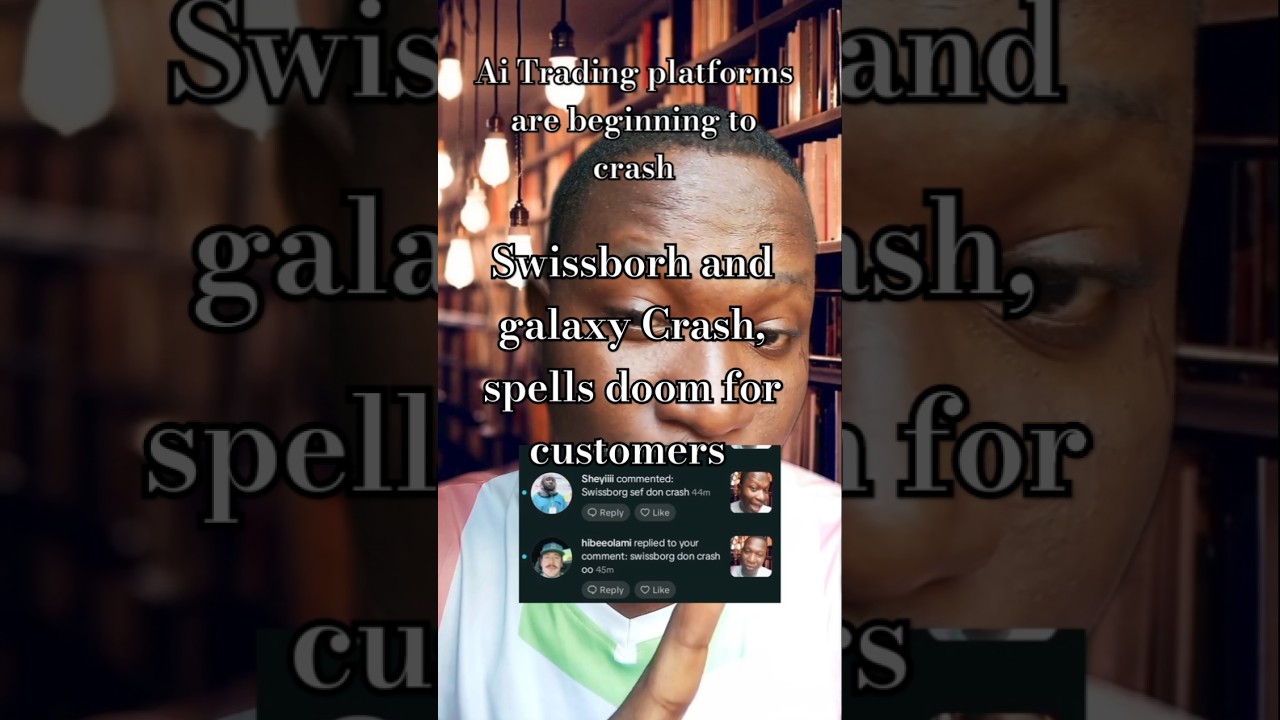 Ai Trading platforms are beginning to crash 