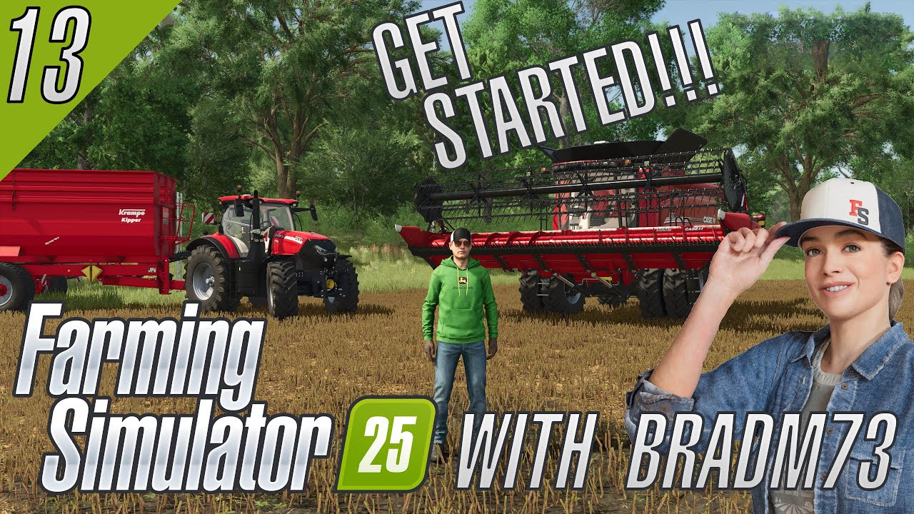 FARMING SIMULATOR 25 - FULL RELEASE - Ep.13: Harvest and big