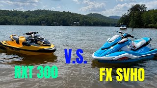 2022 Seadoo Rxt 300 Vs 2022 Yamaha Fx Svho