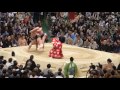 4K動画 大相撲 三月場所 千代の国/栃煌山  高画質 sumo 十一日目 2017.3.22