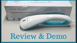 OXA Smart Handheld Garment Steamer - Review & Demo!