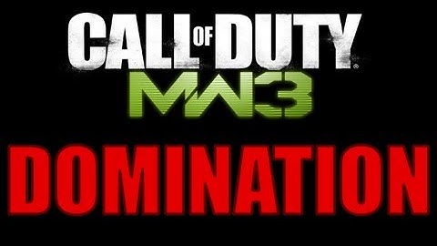 Modern Warfare 3 Domination #1 (Specialist Gameplay Commentary)