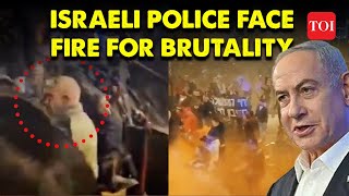 Israel Protests: Shocking Video Goes Viral, Cop seen hitting Anti-Netanyahu Protester on the Head