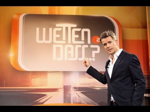ZDF stellt &quot;Wetten Dass...? Ende 2014 ein - Ankündigung am 05.04.2014