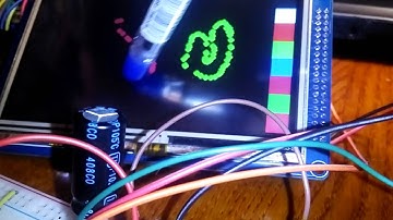 Touch на STM32F4 и SSD1963+программа для рисования