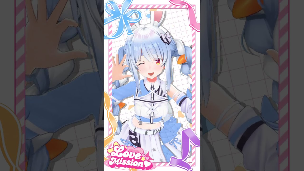 【動画公開】ゼータちゃんの【LOVE MISSION♡】踊ってみた #shorts #hololive #踊ってみた #mmd