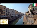 Navigli in Milan, Italy | Summer 2021【4K】Milano